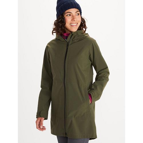 Marmot Rain Jacket Purple NZ - EVODry Kingston Jackets Womens NZ297815